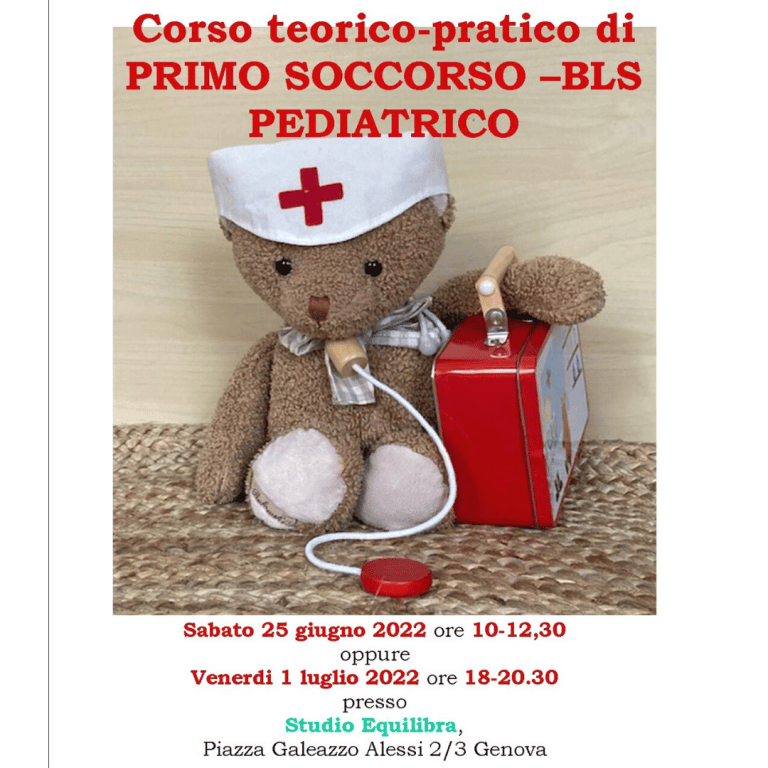 primo soccorso pediatrico