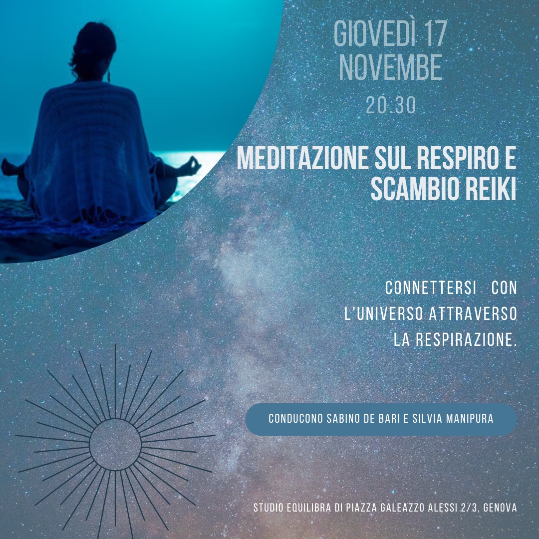 meditazione e scambio reiki